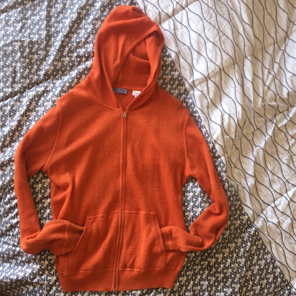 Acrobat Silk Cashmere knit hoodie